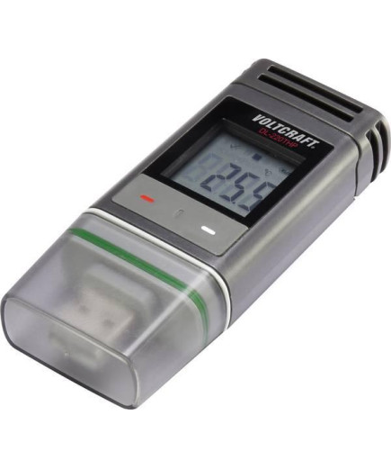 Реєстратор температури, вологості і тиску Voltcraft DL-220 THP (-30...+60°C; 0-100%) IP65. Німеччина