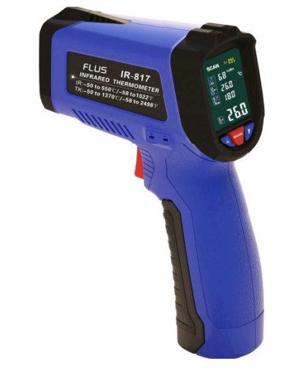 Пірометр Flus IR-817 (-50 ° с до +550 ° с) з термопарою К-типу