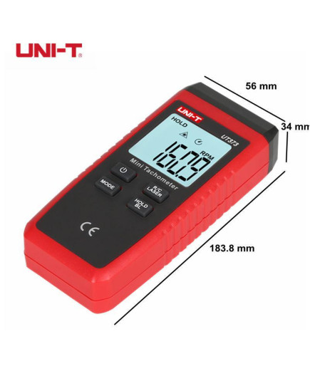Лазерний безконтактний тахометр UNIT UT373
