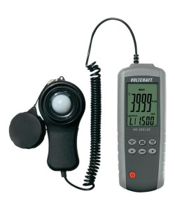 Люксметр Voltcraft MS-200LED 0 - 400000 lx (Lux, Fc, CD (свічки)). Німеччина