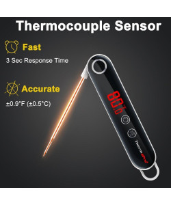 Термометр складаний ThermoPro TP-18 (-10°C до 300°C; ±0,5 ºС) з магнітом
