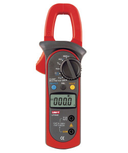 Токоизмерительные клещи UNI-T UT204А (UTM 1204A) (DC/AC до 400А, 600В, 40МОм, 10МГц, 100мкФ, 1000°C)
