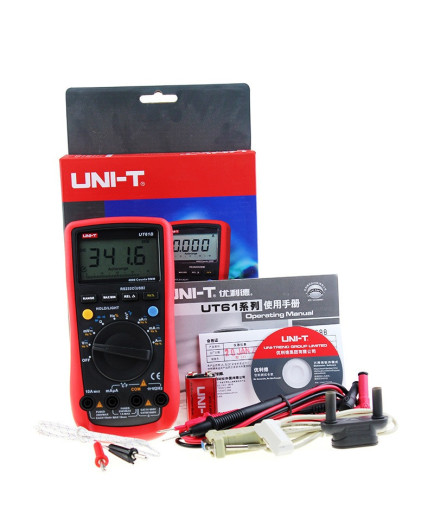 Цифровий мультиметр UNIT UT61D (UTM 61D) +ПО