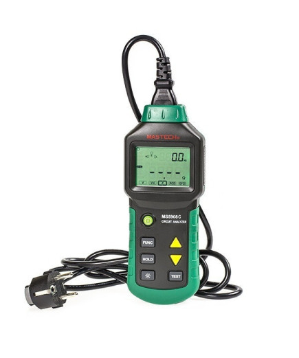 Аналізатор мережі MASTECH MS5908C 220V