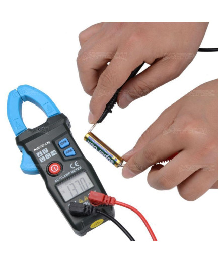 Струмові кліщі NKTECH NK210E (AC: 200A; DC:600; AC: 600V; Опір: 6 КОм)
