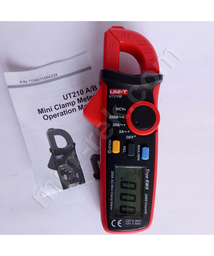 Кліщі струмовимірювальні UNIT UT210B (UTM 2210B) AC<200A