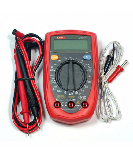 Кишеньковий цифровий мультиметр UNIT UT33C ( UTM 133C )