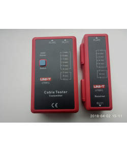 Тестер кабелю UNIT UT681L для інтерфейсу RJ45/RJ11