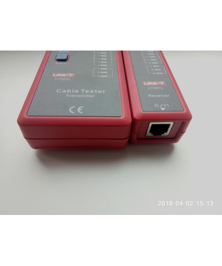 Тестер кабелю UNIT UT681L для інтерфейсу RJ45/RJ11