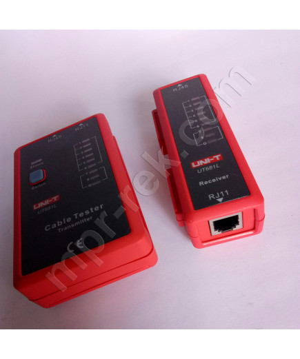Тестер кабелю UNIT UT681L для інтерфейсу RJ45/RJ11