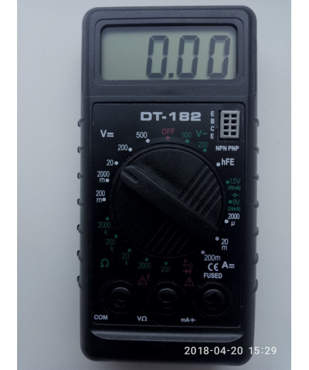 Цифровий мультиметр DT182