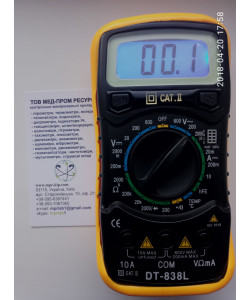 Цифровий мультиметр DT-838L