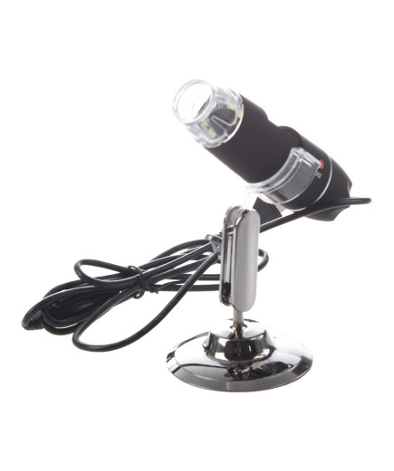 Цифровий USB мікроскоп Magnifier SuperZoom 25-200X з LED підсвічуванням