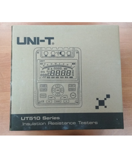 Мегаомметр UNIT UT512 (від 0,5 МОм до 100 000 МОм; від 500 до 2500 В)