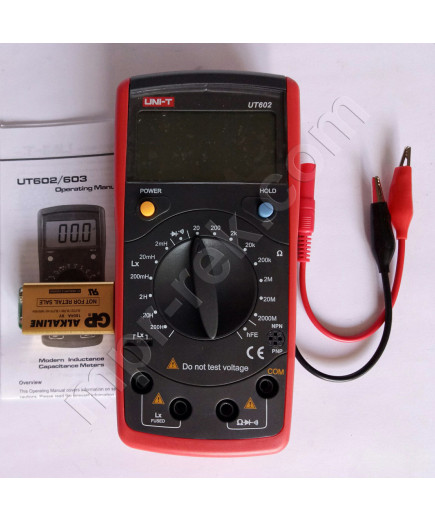 RLC мультиметр вимірювач імітансу (опір, індуктивність) UNIT UT602 (UTM 602)