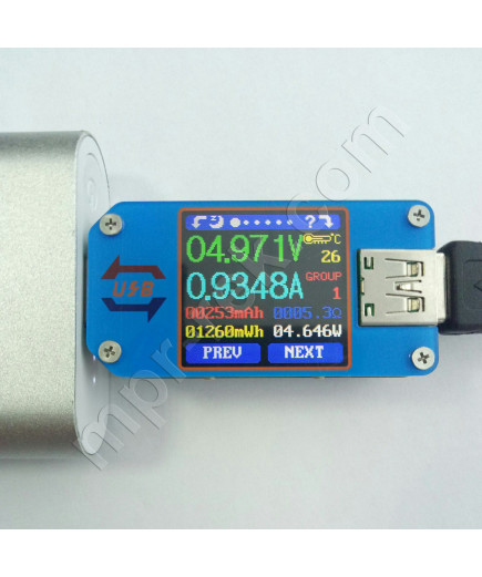 Багатофункціональний USB-тестер RuiDeng UM25C з Bluetooth