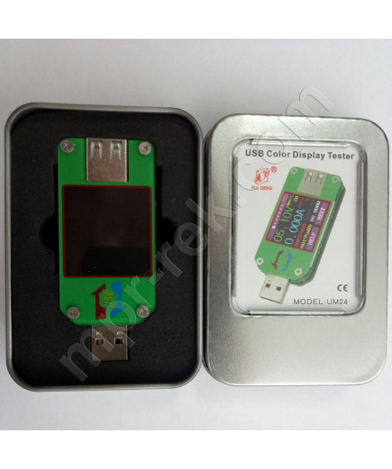 Багатофункціональний USB-тестер RuiDeng UM24