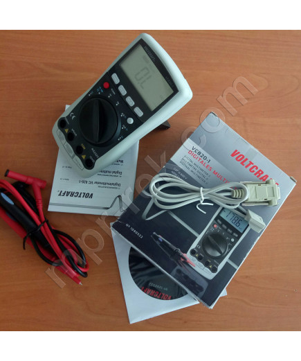 Цифровий мультиметр c RS232 Voltcraft VC820-1 (600В, 10А, 10МОм, 100мкФ, 10МГц) Німеччина