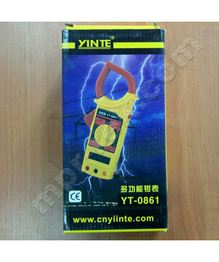 Струмові кліщі YINTE YT-0861 (1000А, 750/1000В, 2ГОм, звукова продзвонювання)