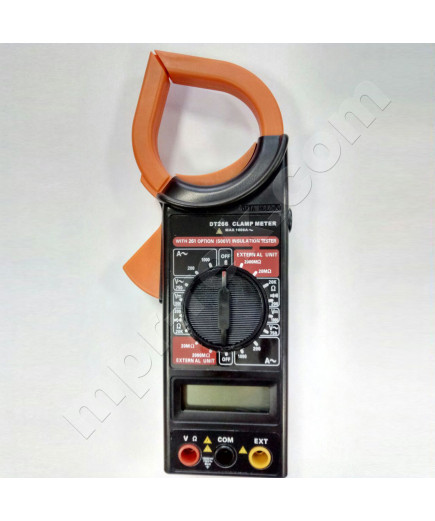 Токовые клещи DT266 (1000 А; AC: 750 V; DC: 1000 V; Ω: 20 КОм; Прозвонка цепи: до 200 Ом)