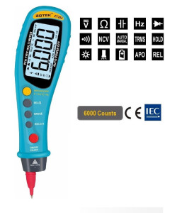 Мультиметр ZOTEK ZT203 (напруга, опір, ємність, частота, тестування діодів, продзвонювання, NCV)
