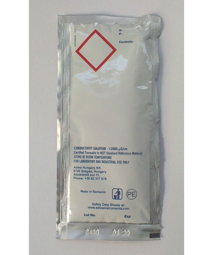 Калибровочный раствор ADWA AD70030 для ЕС-метров 12,88 mS/CM. Венгрия. 20 ml