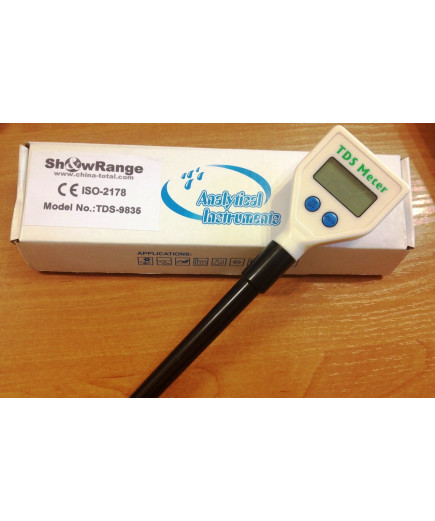 Портативний тестер ( аналізатор) якості води TDS meter 98305 ( СОЛЕМІР)