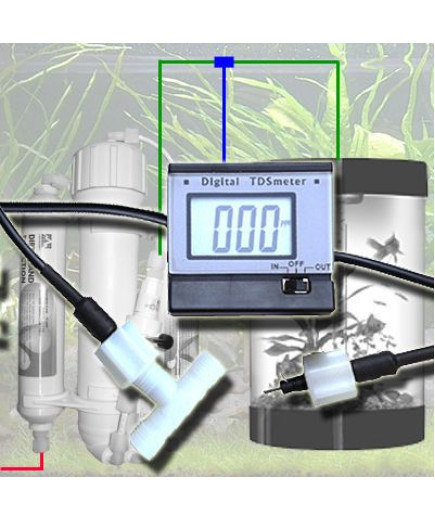 Подвійний TDS метр RO22 з LCD дисплеєм