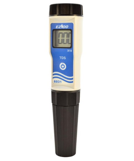 Влагостойкий солемер (ТДС-метр) EZODO 6031 (0-19990 ppm) ATC, IP 57