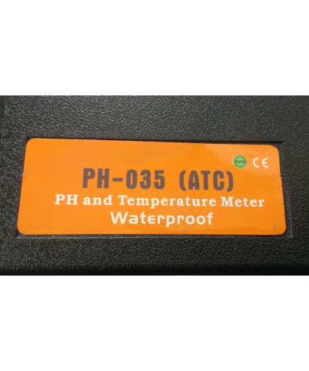 Портативний рН-метр PH-035 ( KL-035 ) в корпусі водозахищеним