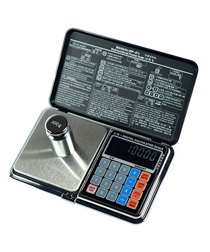 Ваги цифрові мультифункціональні 6 в 1 Pocket Digital Scale Precision DP-01 (0,01/500 г)
