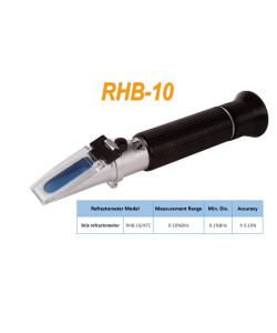 Портативний рефрактометр RHB-10ATC(REF 101/111,HT111ATC) Brix (Сахароза від 0 до 10 %), АТС