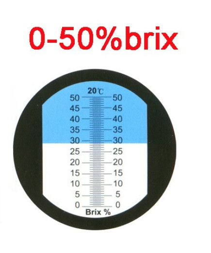 Рефрактометр RHB 0 - 50 ATC(HT1150) (0-50% Brix) для сахарози