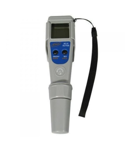 Комбінований солемір і кондуктометр ADWA AD31 (EC: 0-3999 μS/cm; TDS: 0-2000 ppm; T: 0.0-60.0 °C ), АТС