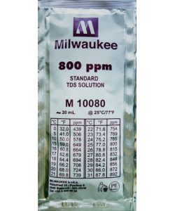 Калибровочный раствор M10080B для TDS метров 800 ppm MILWAUKEE 20мл