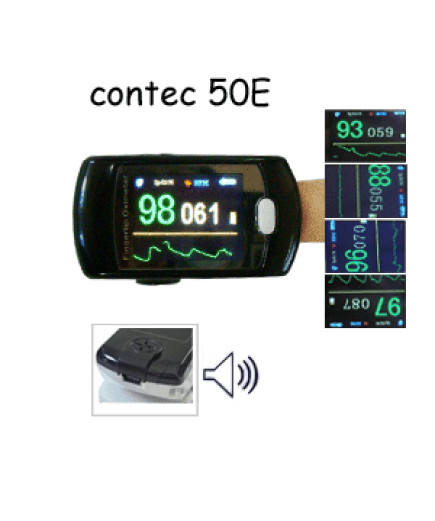 Пульсоксиметр CMS50E кольоровий