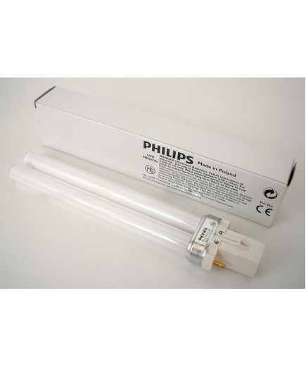Лампа PHILIPS PL-S 9W / 01 / 2P до приладів Dermalight 80 UVB-311nm, psoroVIT UVB-311nm, KN-4003