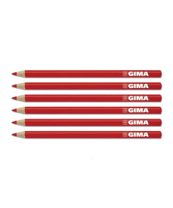 Олівець GIMA DERMATOGRAPH № 6, червоний