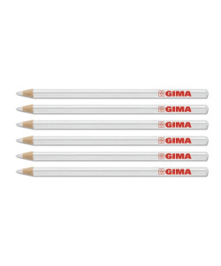Олівець GIMA DERMATOGRAPH № 6, білий