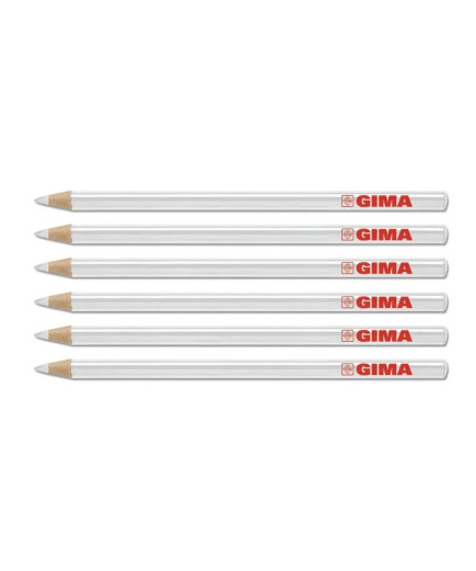 Олівець GIMA DERMATOGRAPH № 6, білий