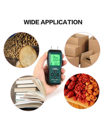 Голчастий вологомір Smart Sensor AS971 (2-70%, 0-40°С)