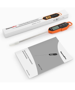 Термометр для м'яса ThermoPro TP-15H (від -50 до 300 ºC) зі щупом з нержавіючої сталі водонепроникний корпус