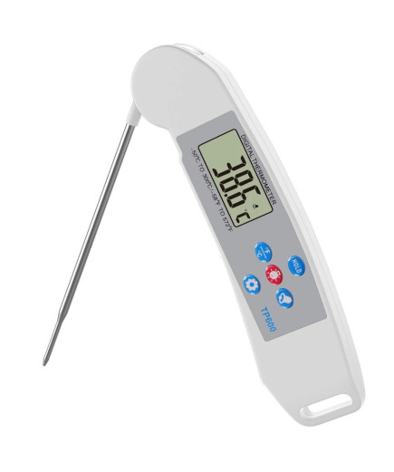 Термометр складаний Ksasa TP600 (-50 ° C ~ 300 ° C ° / -58 ° F до + 572 ° F) з сигналізацією і підсвічуванням