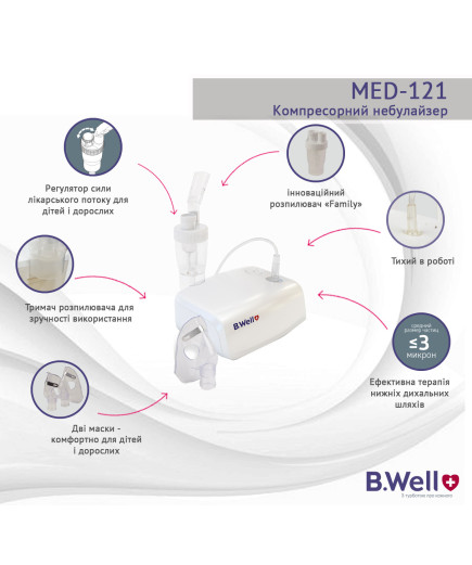 Компресорний небулайзер MED-121