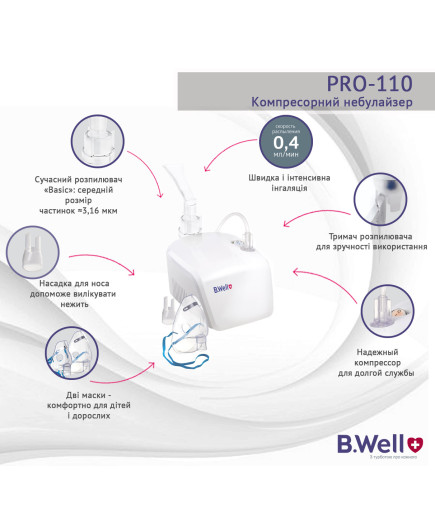 Компресорний небулайзер PRO-110