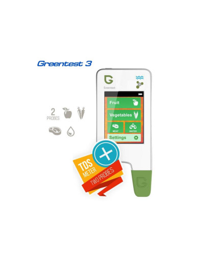 Нітрат-Тестер вимірювач жорсткості води (GreenTest + tds-meter) GreenTest 3 ANMEZ