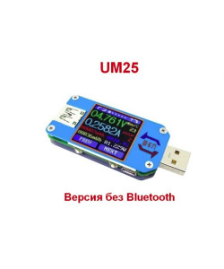 Багатофункціональний USB-тестер RuiDeng UM25