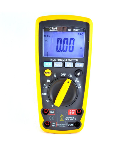Професійний мультиметр CEM DT-9962T