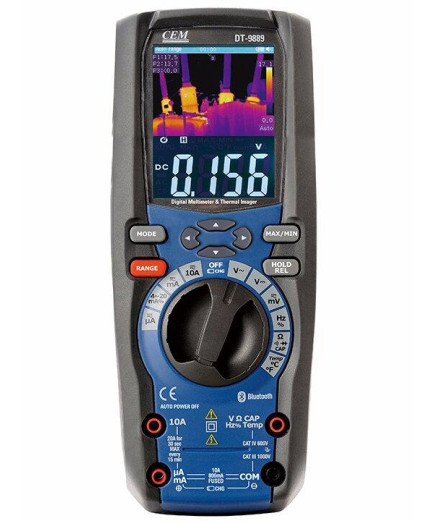 Мультиметр з вбудованим тепловізором CEM DT-9889