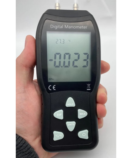 Дифманометр 3 psi (+/- 20,68 кПа ) WALCOM EM-300B
